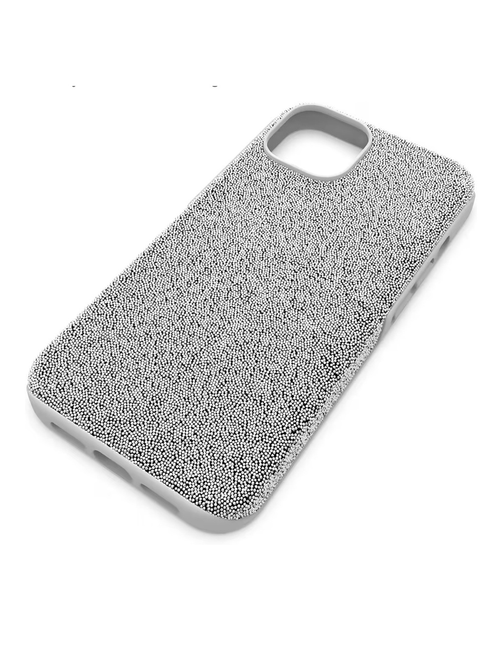 Swarovski Crystal Jeweled Glitter iPhone 14 Case Sparkling Silver